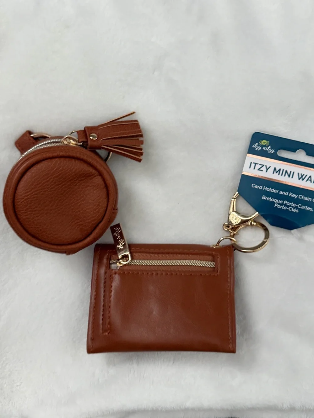 Itzy Ritzy mini wallet and pacifier holder